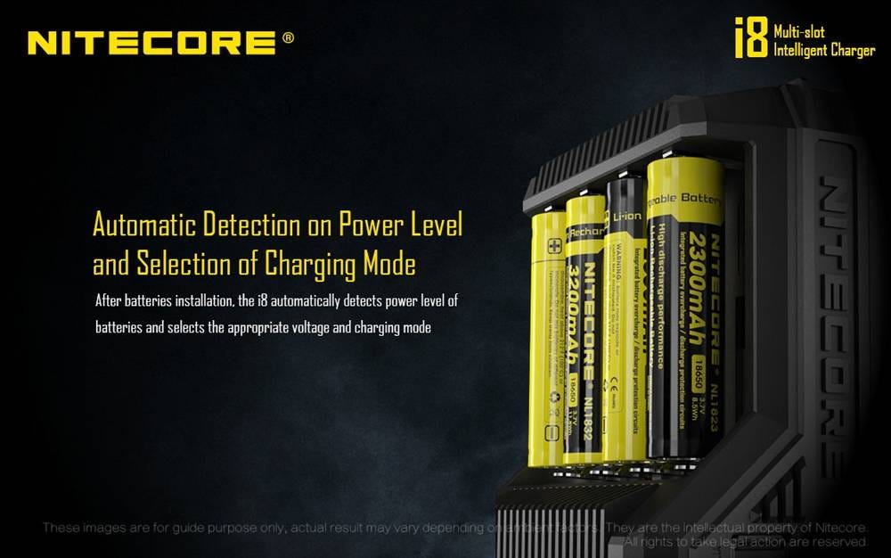 Nitecore Intellicharger i8 Smart Charger