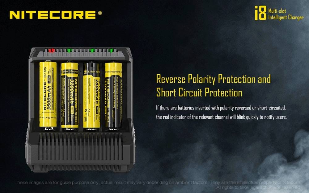 Nitecore Intellicharger i8 Smart Charger