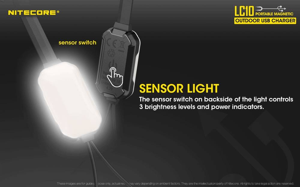 Nitecore LC10 Outdoor USB