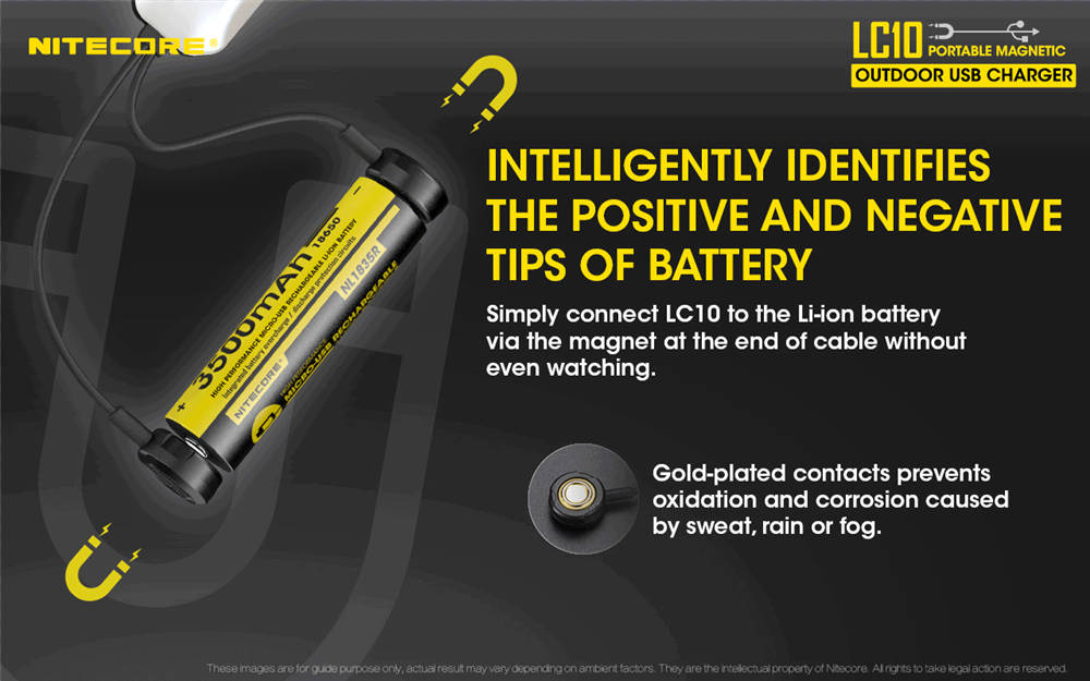 Nitecore LC10 Outdoor USB