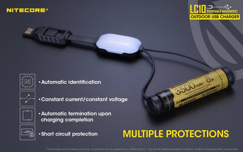 Nitecore LC10 Outdoor USB  