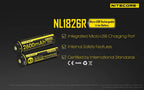 Nitecore 2600mAH Micor USB Rechargeable 18650 Battery