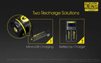 Nitecore 2600mAH Micor USB Rechargeable 18650 Battery