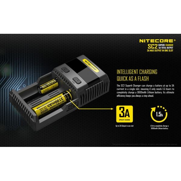 Nitecore Superb Charger SC2