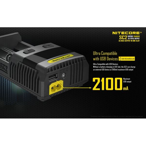 Nitecore Superb Charger SC2