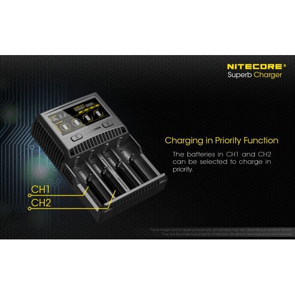 Nitecore Superb Charger SC4