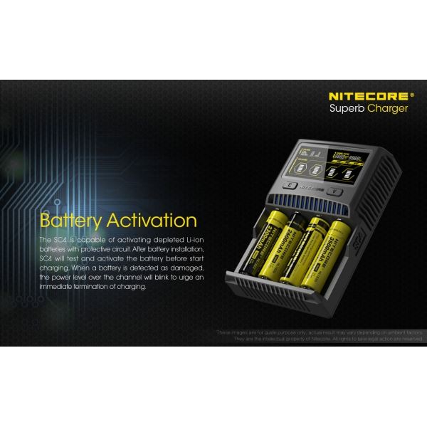 Nitecore Superb Charger SC4