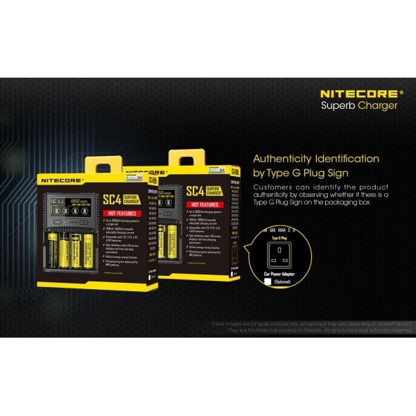 Nitecore Superb Charger SC4