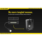 Nitecore Gopro Hero 3/3+ Dual Battery Charger