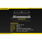 Nitecore Gopro Hero 3/3+ Dual Battery Charger