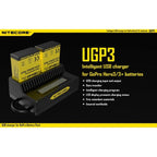 Nitecore Gopro Hero 3/3+ Dual Battery Charger