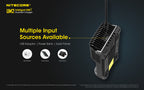 Nitecore UM2 Intelligent 2-slot battery USB smart charger