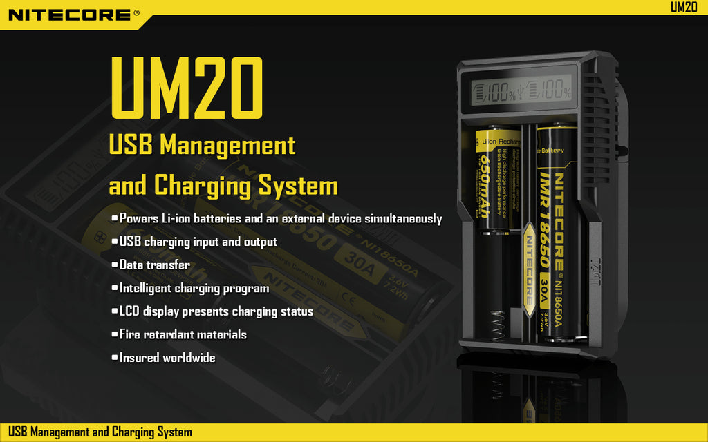 NITECORE UM20 CHARGER
