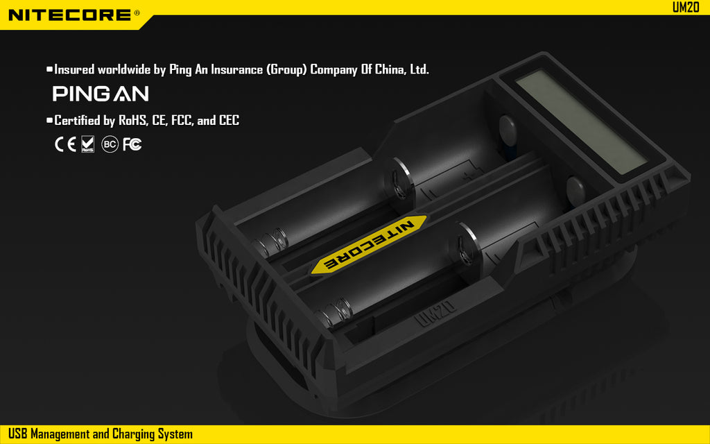 NITECORE UM20 CHARGER