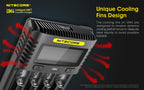 Nitecore UM4 4-Slot Intelligent USB Battery Charger
