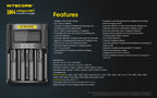 Nitecore UM4 4-Slot Intelligent USB Battery Charger