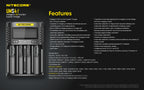 Nitecore UMS4 4-Slot USB Charger