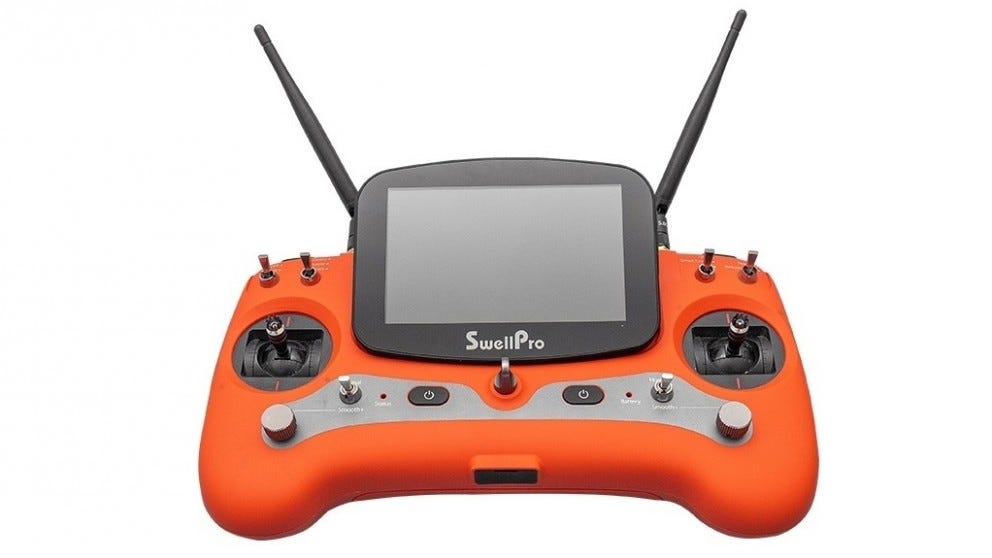 SwellPro Remote Controller with 5" FPV screen for Splash Drone 3 Plus