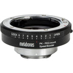 Metabones Pentax K to Qmount Speed Booster Devil Q666 0.50x (Black Matt)