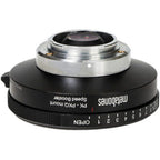 Metabones Pentax K to Qmount Speed Booster Devil Q666 0.50x (Black Matt)