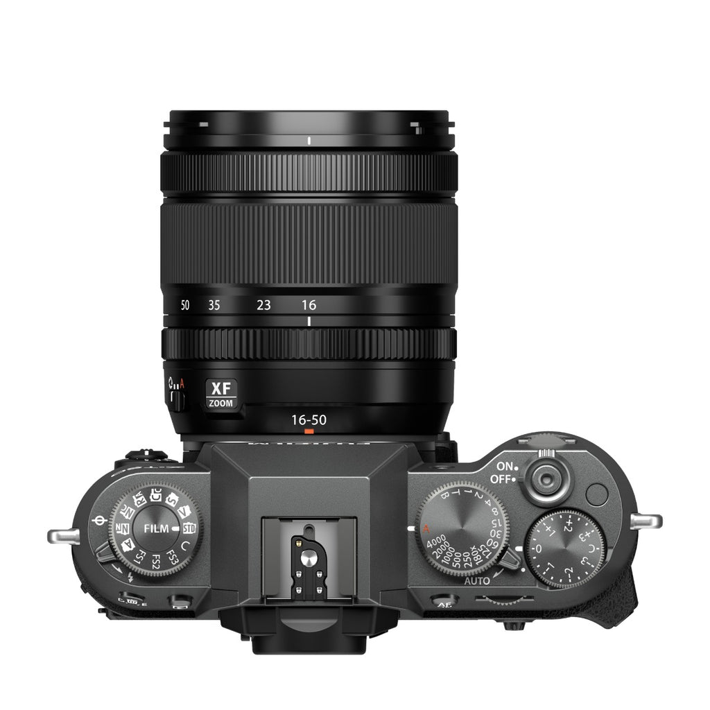  Fujifilm X-T50 - Charcoal Silver Mirrorless Camera with XF 16-50mm Lens