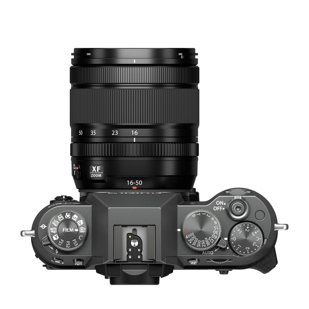  Fujifilm X-T50 - Charcoal Silver Mirrorless Camera with XF 16-50mm Lens