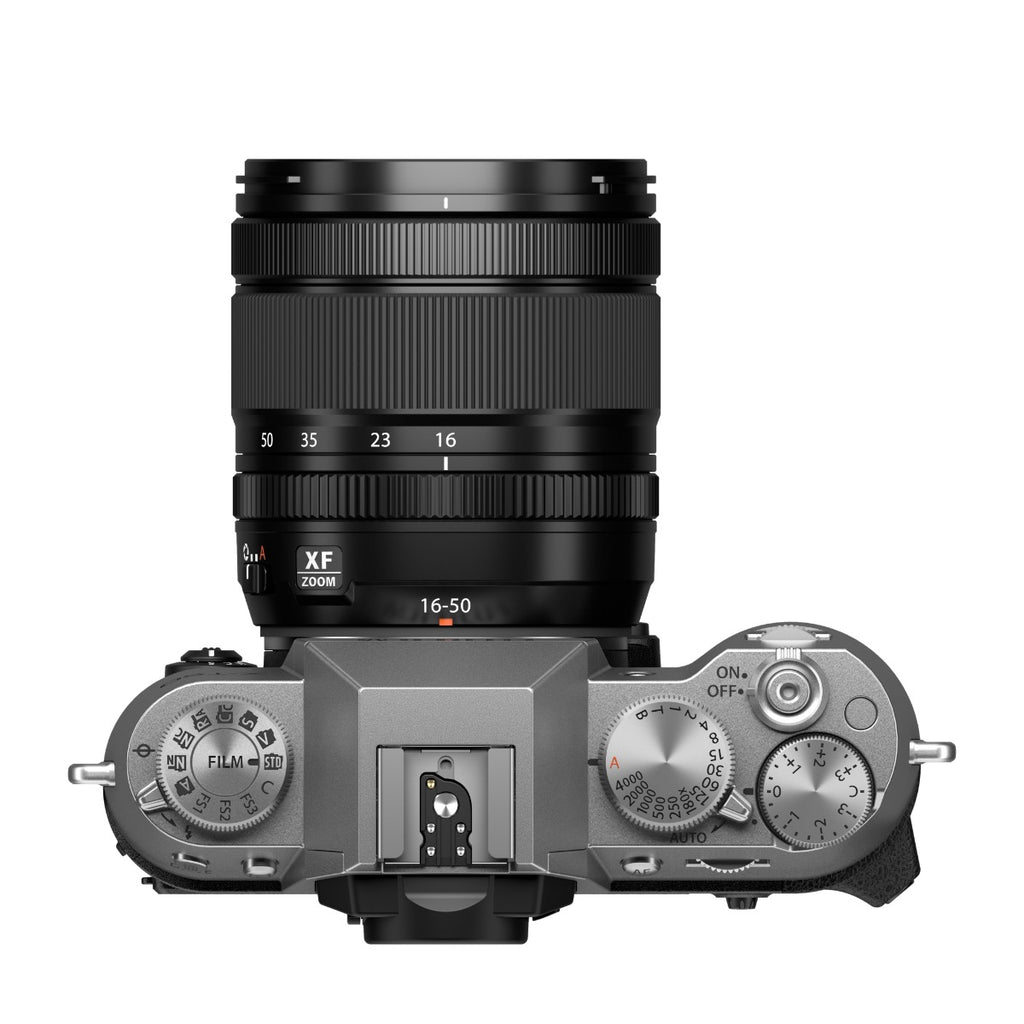 Fujifilm X-T50 - Silver Mirrorless Camera with XF 16-50mm Lens