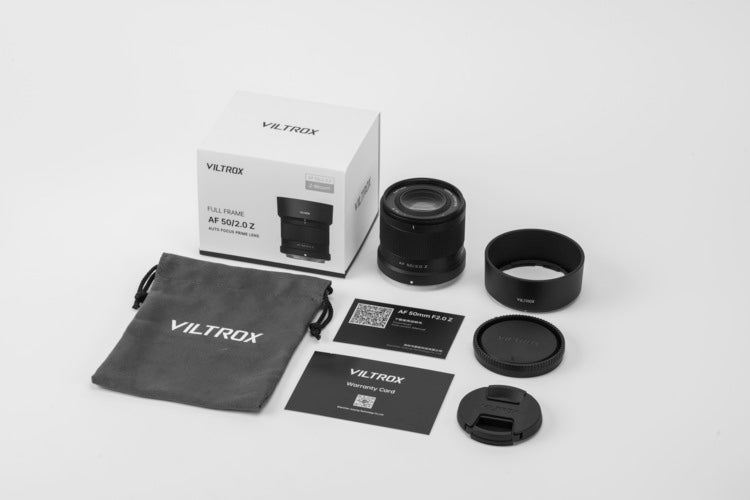 Viltrox AF 50mm f/2.0 Full-Frame Lens - Nikon Z-Mount