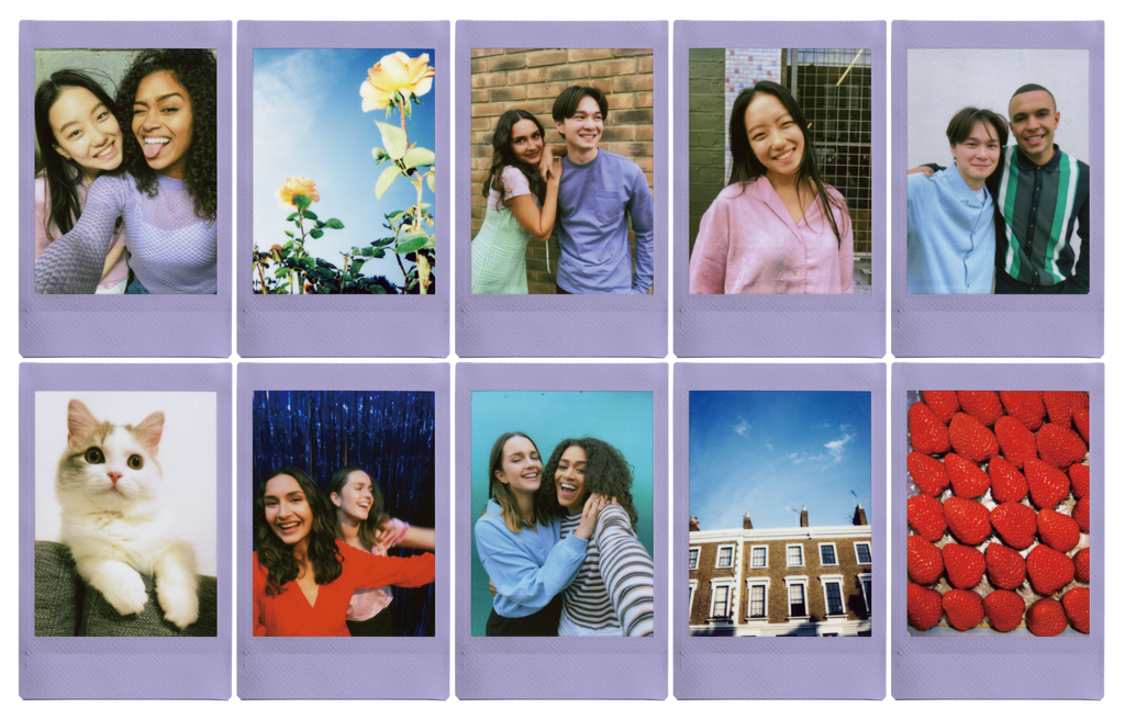 Fujifilm INSTAX Soft Lavender Film 10 Pack 