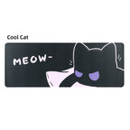 YUNZII Oversized Desk Mat 800x300x3mm (Cool Cat)