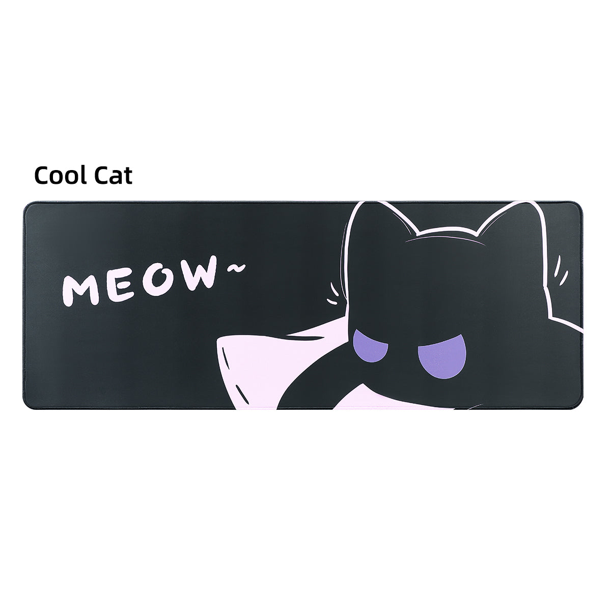 YUNZII Oversized Desk Mat 800x300x3mm (Cool Cat)