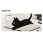 YUNZII Keynovo Desk Mat 900x400x3mm (Book Cat)