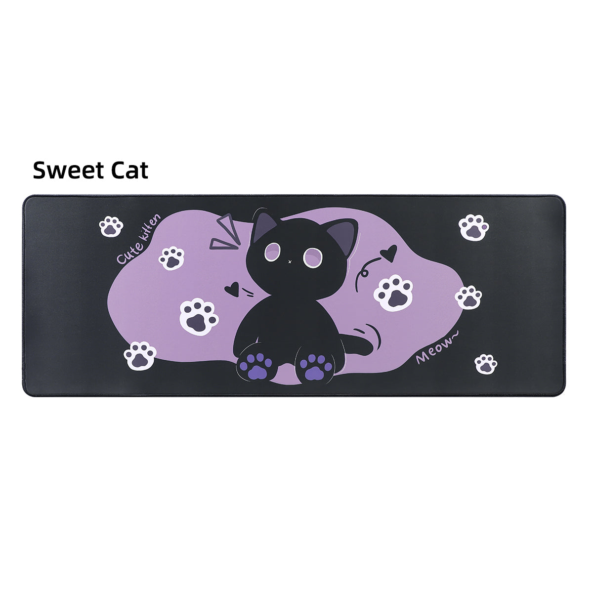 YUNZII Oversized Desk Mat 800x300x3mm (Sweet Cat)