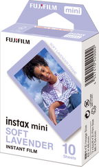 Fujifilm INSTAX Soft Lavender Film 10 Pack 