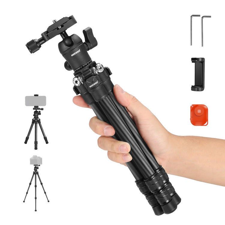 NEEWER TP09 Mini Carbon Fiber Tripod with Ball Head