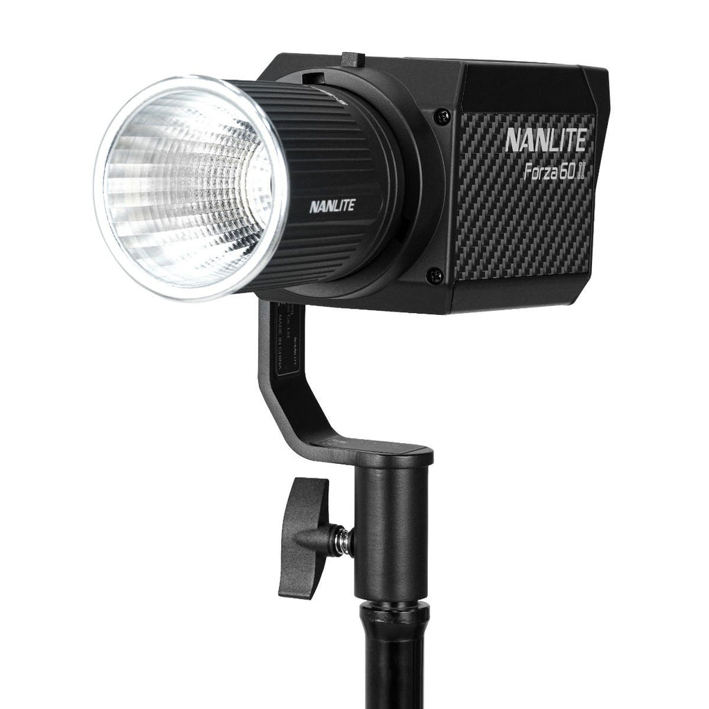 Nanlite Forza 60 II monolight 5600K LED light w/ Battery Handle and Bowens adaptor