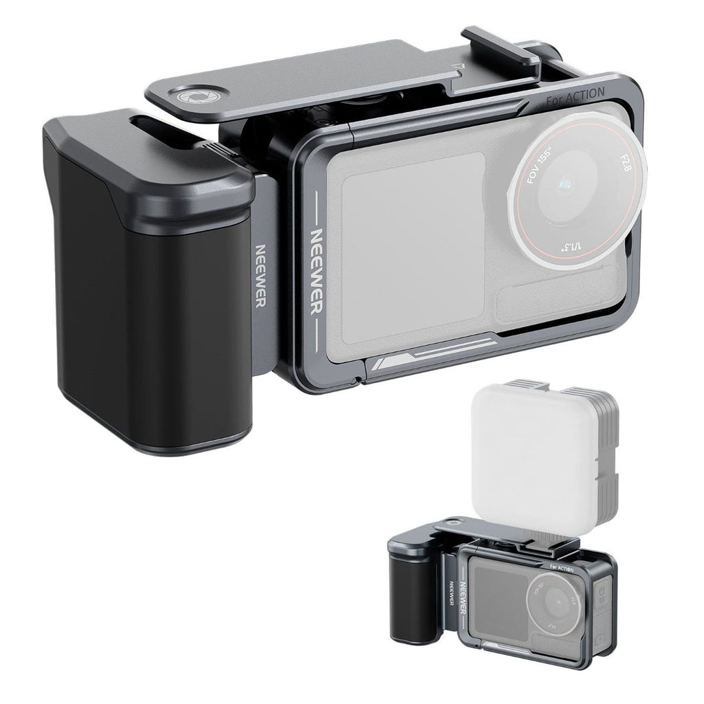 NEEWER AC014 and AC034 Cage and Handle Kit - Gray