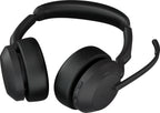 Jabra Evolve2 55 MS Stereo USB-C Bluetooth Headset with Charging Station