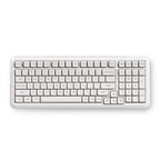 MCHOSE K99 V3 8K RGB Wireless Keyboard (White) (Icy Creamsicle Switch)