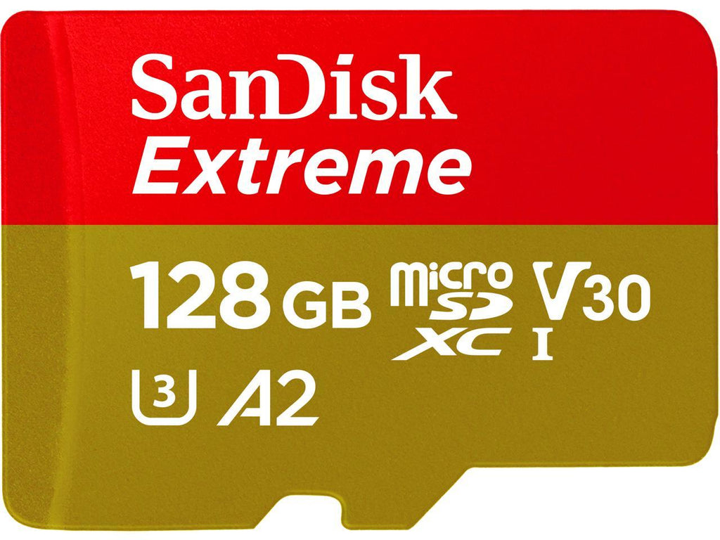 SanDisk Extreme MicroSDXC 128GB 190MB/s Memory Card 