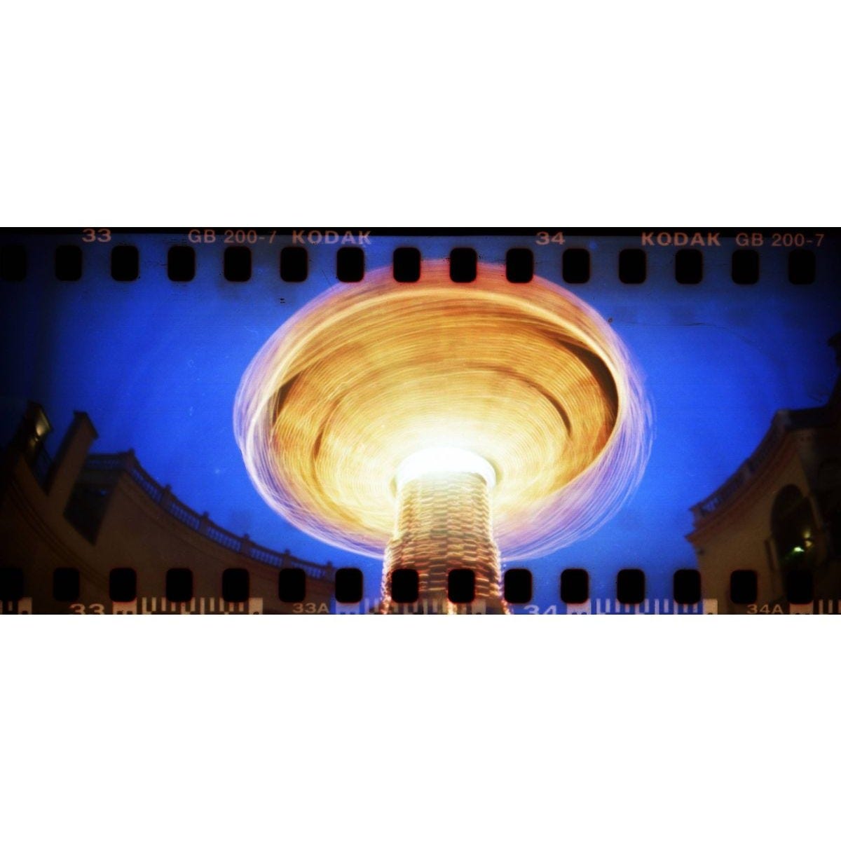 Lomography Sprocket Rocket Camera - Baja Blue