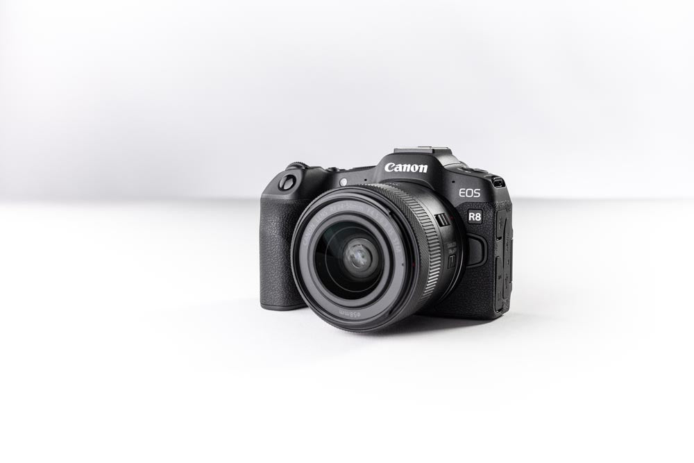 Canon EOS R8 Mirrorless Camera with RF 24-50mm Lens