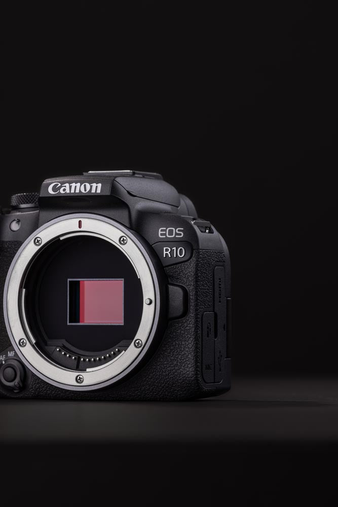 Canon EOS R10 with RF-S 18-45mm IS STM lens