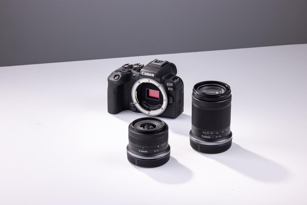 Canon EOS R10 with RF-S 18-150mm IS STM lens