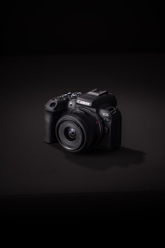 Canon EOS R10 with RF-S 18-45mm IS STM lens