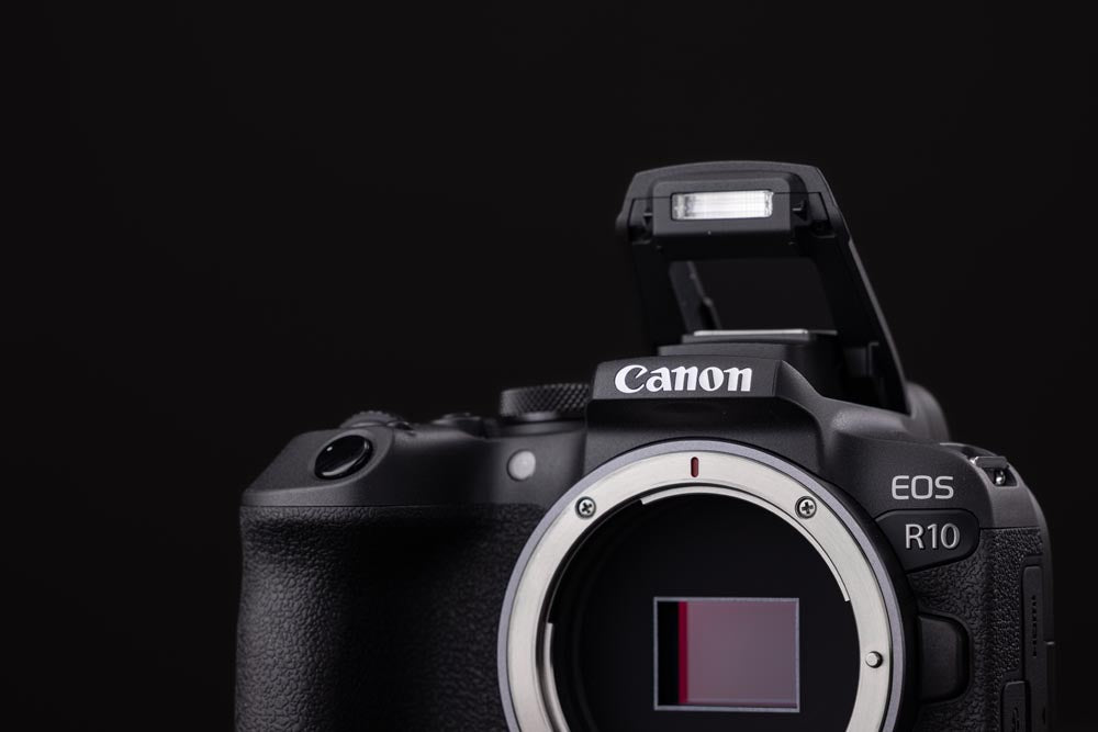 Canon EOS R10 with RF-S 18-45mm IS STM lens