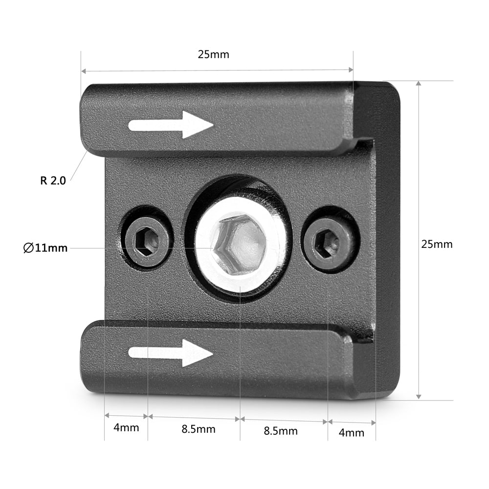 SmallRig Cold Shoe (2pcs Pack) 2060