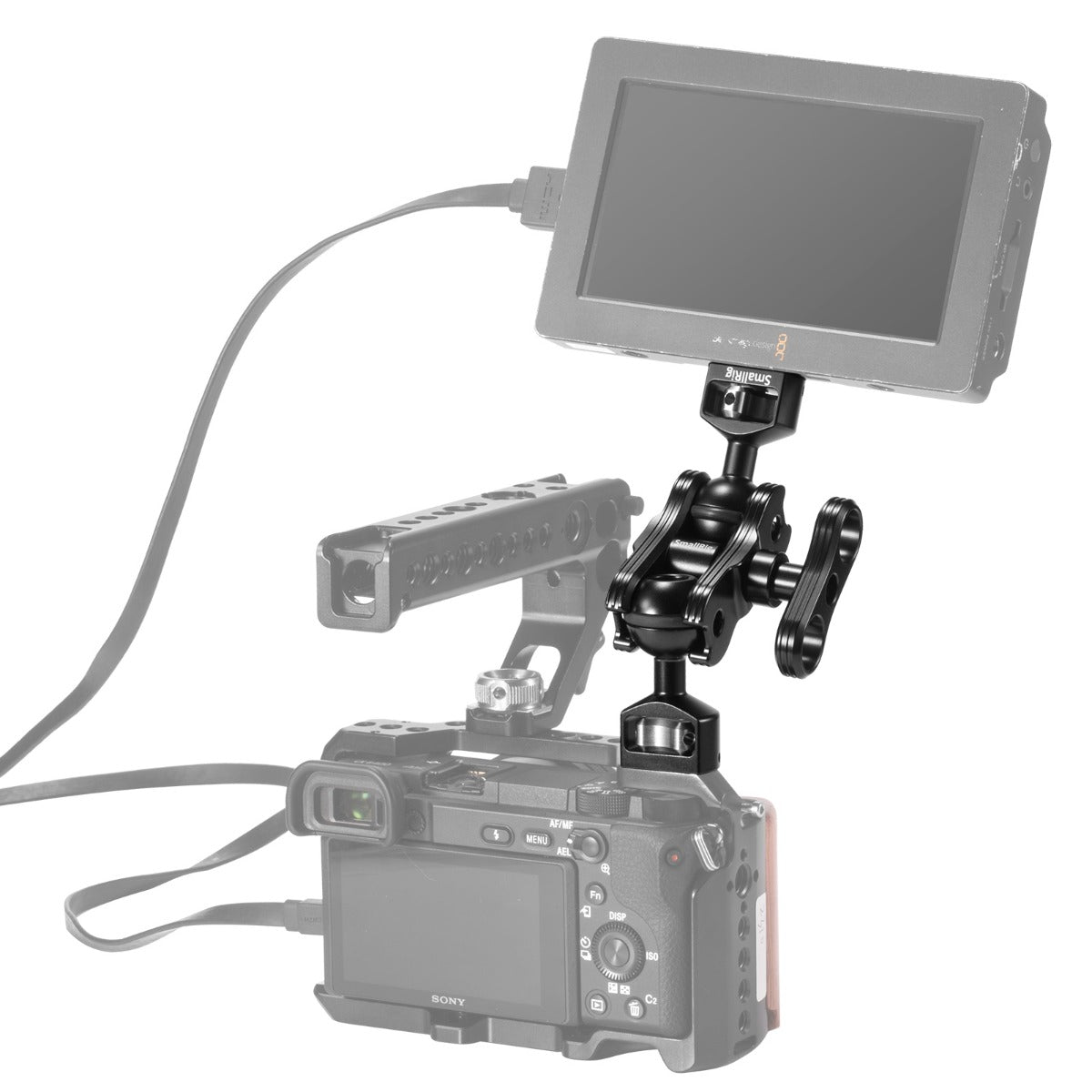 SmallRig Articulating Arm with Double Ballheads( 1/4 Screw) 2070B