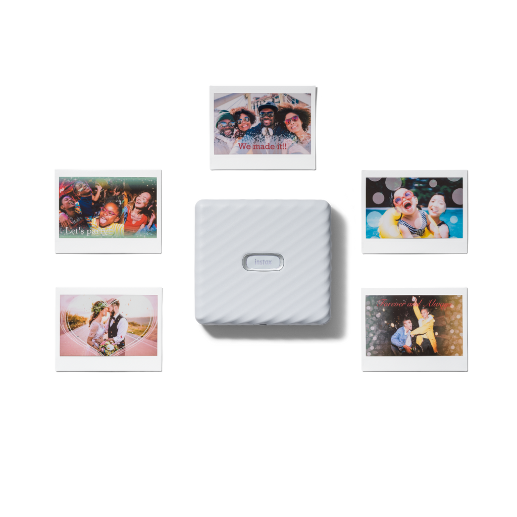 Fujifilm INSTAX Link WIDE Smartphone Printer - Ash White