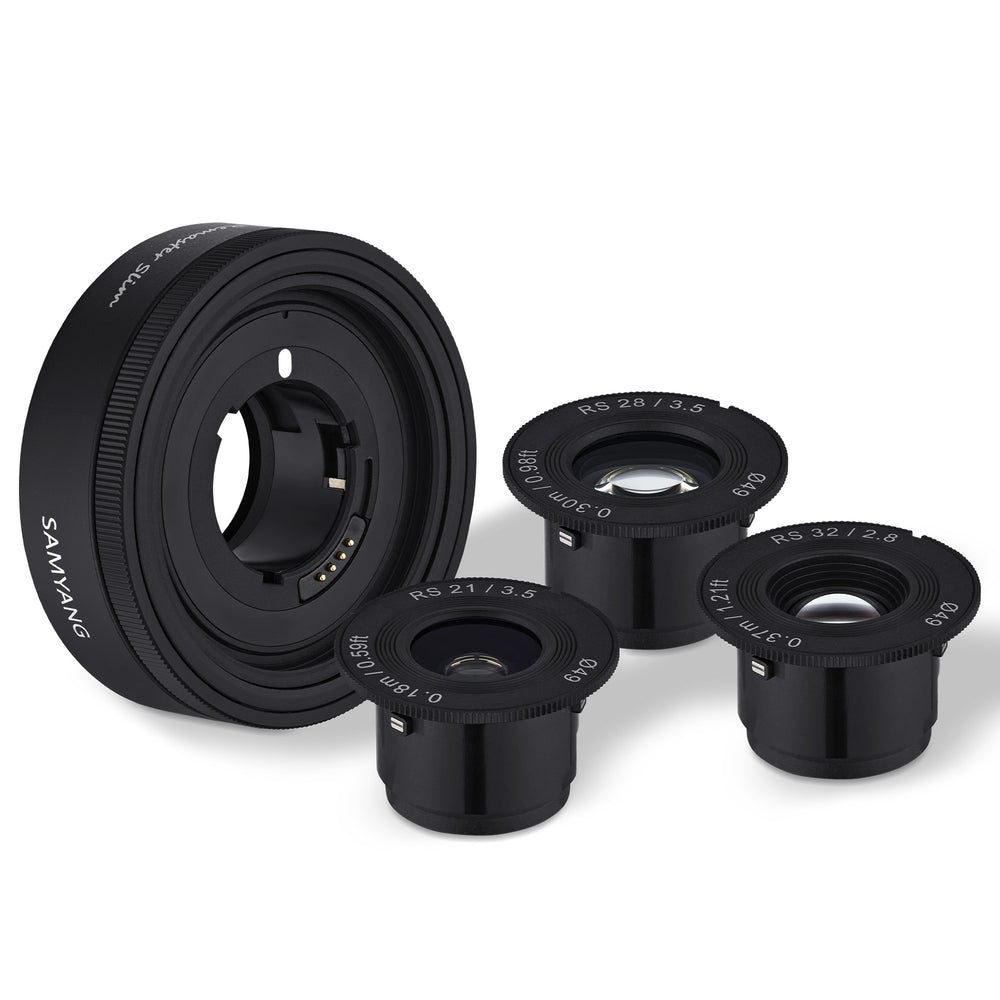 Samyang Remaster Slim with AF Module 21mm F3.5/28mm F3.5/32mm F2.8 Kit - Sony FE